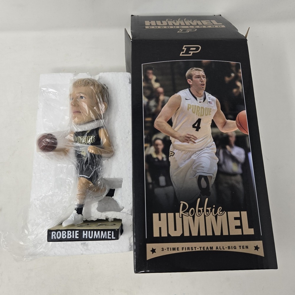 Purdue Bobble Head Boilermakers Robbie Hummel Basketball Bobblehead doll figure